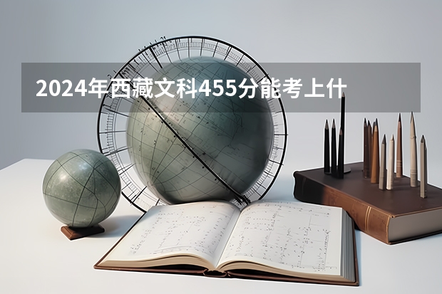 2024年西藏文科455分能考上什么大学？