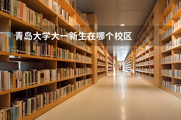 青岛大学大一新生在哪个校区