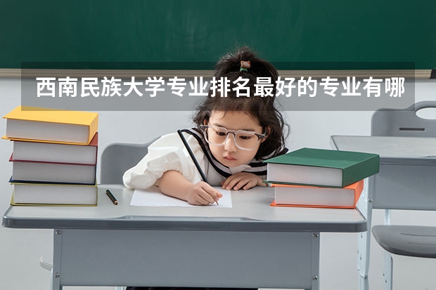 西南民族大学专业排名最好的专业有哪些