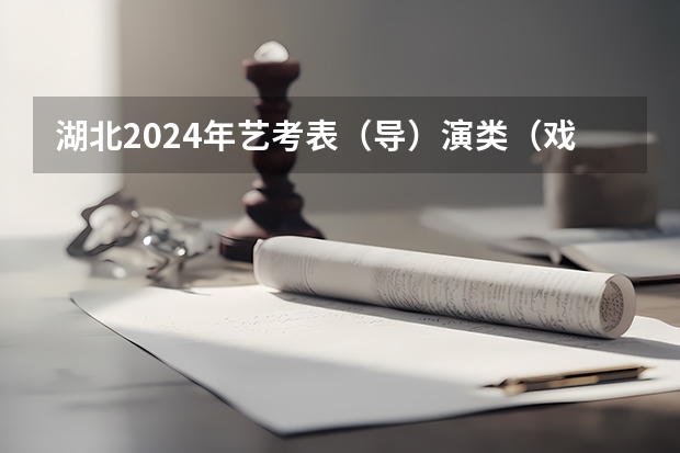 湖北2024年艺考表（导）演类（戏剧影视表演方向）考试地点