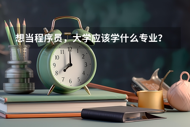 想当程序员，大学应该学什么专业？