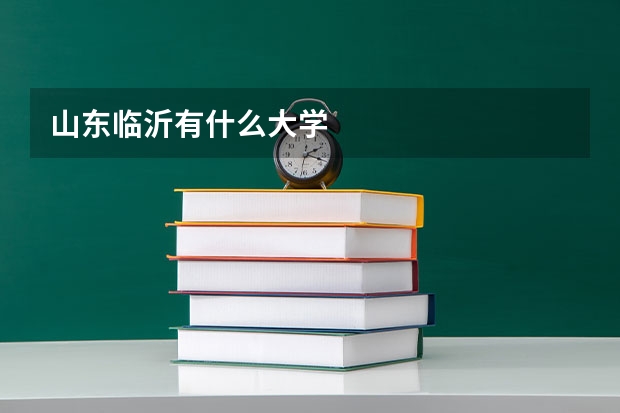 山东临沂有什么大学