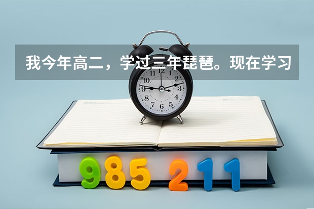 我今年高二，学过三年琵琶。现在学习成绩靠后，想高考通过考专业上大学。怎样考呢？