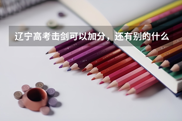 辽宁高考击剑可以加分,还有别的什么可以加分么?