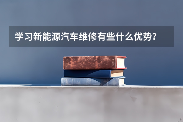 学习新能源汽车维修有些什么优势？